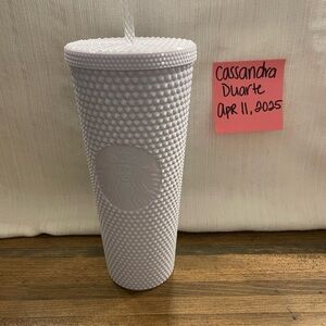 Starbucks Textured Tumbler in White